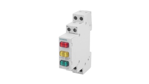 Lampka modułowa 3-fazowa czerwona/żółta/zielona 230V 5TE5803