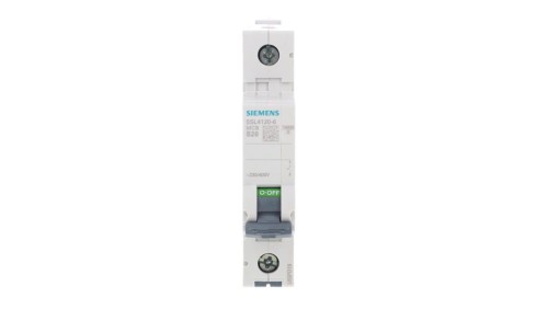 Wyłącznik nadprądowy 1P B 20A 10kA AC SENTRON 5SL4120-6
