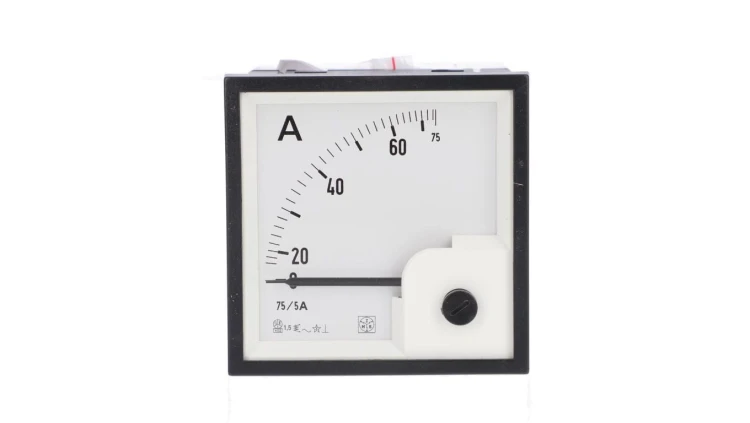 Amperomierz AC 72X72 75/5A RQ72E AN2251B750