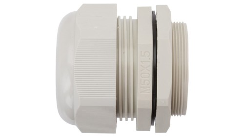 Dławnica kablowa poliamidowa M50 IP68 DP-EN 50 HM szara E03DK-01040100701 /10szt./