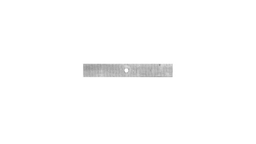 Taśma aluminiowa cięta 60 mm z otworem 3,4 mm /1kg/ TA-C-60/1