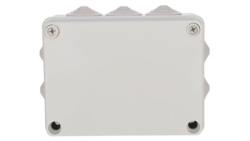 Puszka n/t hermetyczna 150x110x70 10 dławików IP65 szara S-BOX 306