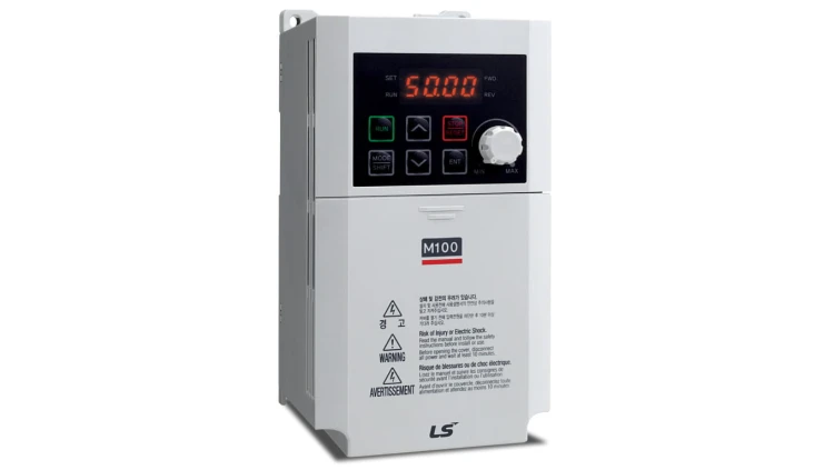 Przemiennik częstotliwości LS Electric M100, 1-fazowy, moc 0,2kW, komunikacja Modbus 66430008 LV0002M100-1EOFNA