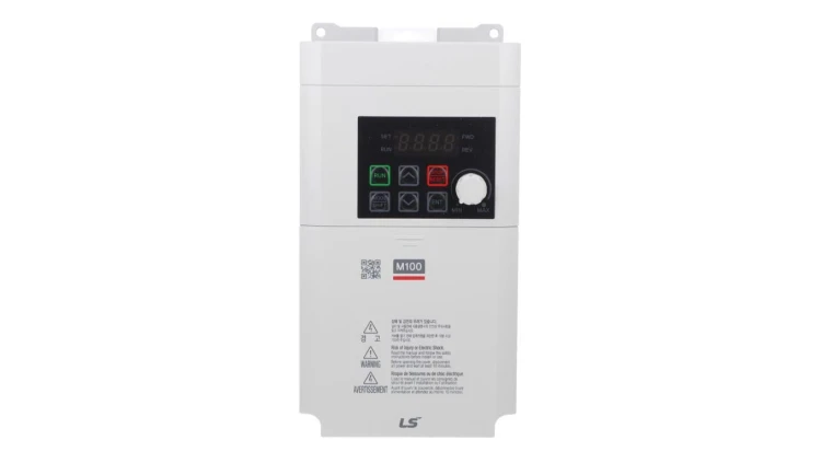 Przemiennik częstotliwości LS Electric M100, 1-fazowy, moc 2,2kW, komunikacja Modbus 66430012 LV0022M100-1EOFNA