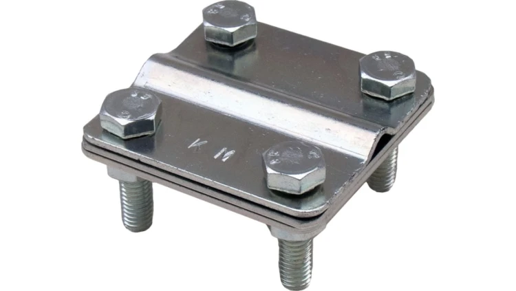 Złącze krzyżowe uniwersalne do drutu odgomowego B=30mm (trzy płytki) KM11