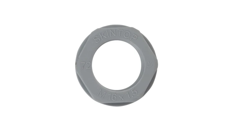 Nakrętka poliamidowa M16 SKINTOP GMP-GL-M 16x1,5 ciemnoszara 53119010