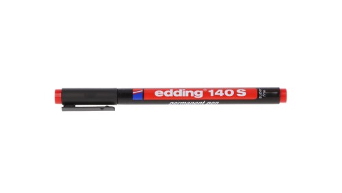 Pisaki do opisywania ręcznego odporne na ścieranie i wodę PC-R 0,3mm czerwony E04ZP-01090100203 /10szt./