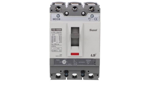 Wyłącznik kompaktowy LS Electric 3polowy In=100A FMU 0102015000 TD160N FMU 100A3