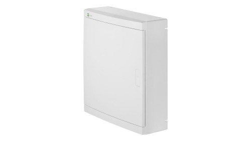 Rozdzielnica multimedialna Elegant 2x12 natynkowa IP40 N+PE drzwi białe 2425-20