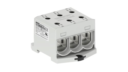 Złączka OTL150-3 kolor szary 3xAl/Cu 25-150mm 1000V AC / 1500V DC Zacisk uniwersalny MAA3150A10
