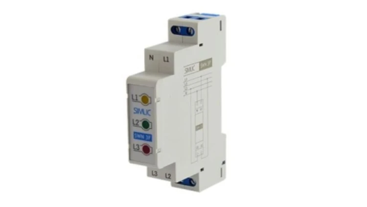 Lampka modułowa 3-fazowa czerwony/żółty/zielony LED SIMLIC SWN 85132012