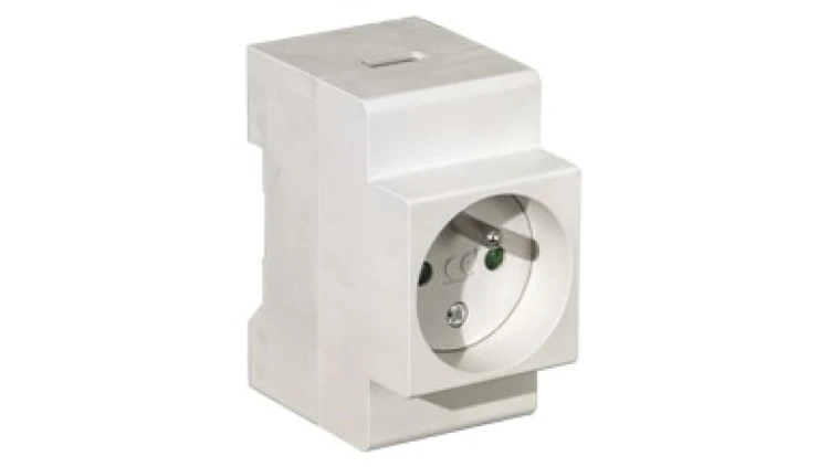 Gniazdo modułowe serwisowe 2P+Z 16A M.06-16A/250V