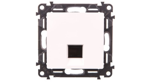 VALENA LIFE Gniazdo 1xRJ45 kat.6 UTP białe 753142