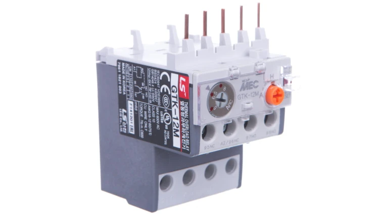 Przekaźnik termiczny do ministyczników LS Electric GTK-12M 5-8A 1271003800 GTK-12M 5-8A