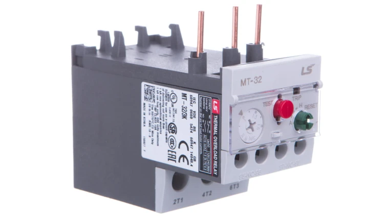 Przekaźnik terminczny do styczników LS Electric MC-9B - 40A, 1A-1,6A 1298000600 MT-32 1.3A