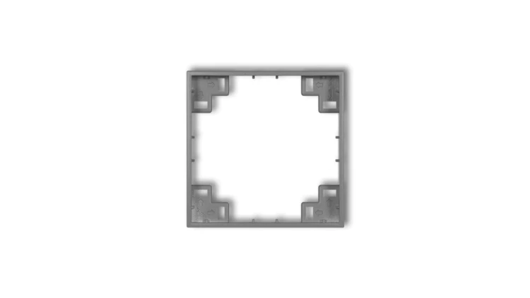 MINI Ramka pośrednia szary mat 27MRP-1