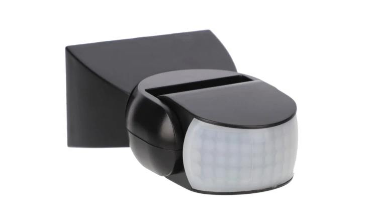 Czujnik ruchu 360/180st. 2 sensory IP65 1200W czarny 5 lat gwarancji OR-CR-254/B