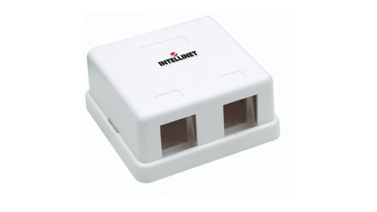 Obudowa Gniazda Keystone 2-Port Natynkowa Intellinet
