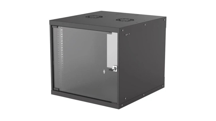 Szafka wisząca 9U 540X560 Rack 19 Basic Flatpack Czarna 714808