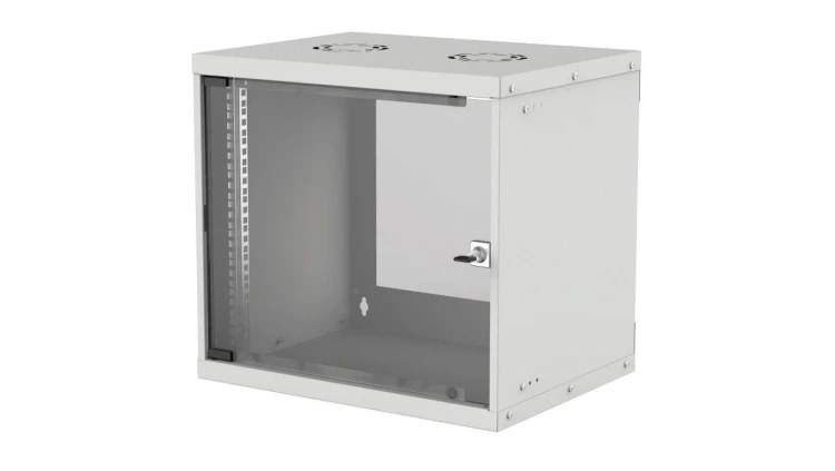 Szafka wisząca 9U 540X560 Rack 19 Basic Flatpack Szara 714815