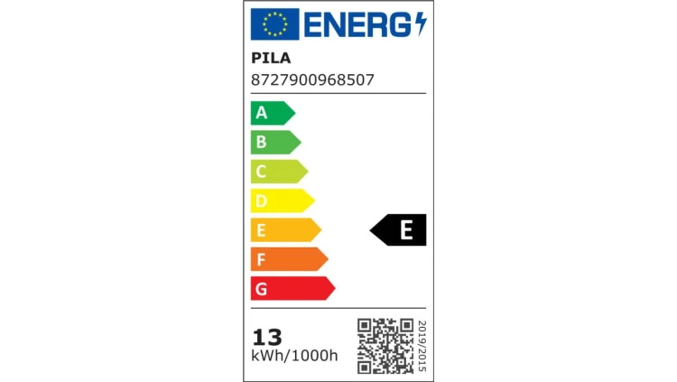 Żarówka LED PILA 13W zamiennik 100W 1521lm 4000K LED 100W A60 E27 CW FR ND 1CT/6 G3 Plastik matowy 2 lata gwar