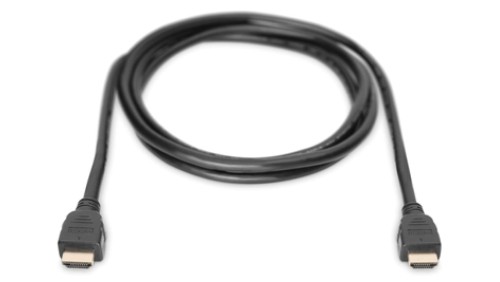 Kabel połączeniowy HDMI Ultra HighSpeed z Ethernetem 8K 60Hz UHD Typ HDMI A/HDMI A M/M czarny 2m AK-330124-020-S