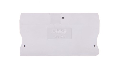Pokrywa zamykająca 2,2x80x51,1mm szara D-ST 16 3036657 /50szt./