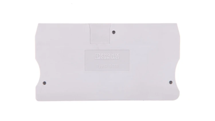 Pokrywa zamykająca 2,2x80x51,1mm szara D-ST 16 3036657 /50szt./