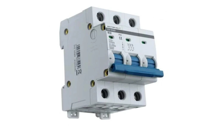 Wyłącznik nadprądowy 3P B 32A 6kA AC 5569