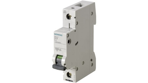 Wyłącznik nadprądowy 1P C 4A 10kA AC SENTRON 5SL4104-7