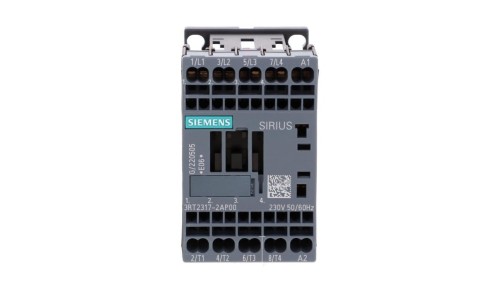 Stycznik S00 AC-1 14.5 kW / 400V AC-1 22A AC 230V 50/60Hz 4Z 4P przyłącze sprężynowe 3RT2317-2AP00