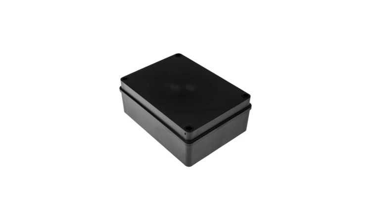 Puszka instalacyjna hermetyczna S-BOX 190x140x70, bez dławików, bezhalogenowa, IP65, czarna S-BOX 416C