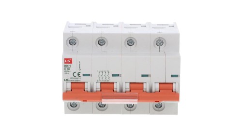Wyłącznik instalacyjny LS Electric BKH 4P 80A, charakterystyka C 06110362R0 BKH 4P C80A
