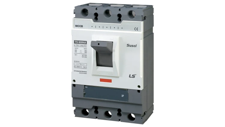 Wyłącznik kompaktowy LS Electric 3polowy In=800A 0111001900 TS800NA DSU 800A 3P