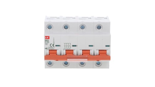 Wyłącznik modułowy LS Electric BKH 4P 100A charakterystyka C 06110363R0 BKH 4P C100A