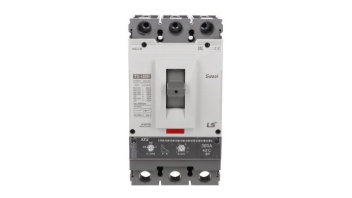Wyłącznik kompaktowy LS Electric 3polowy In=300A wyzwalacz ATU 0108002500 TS400N ATU 300A 3P