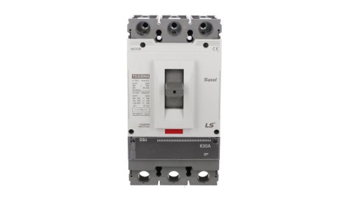 Wyłącznik kompaktowy LS Electric 3polowy, In=630A 0108004400 TS630NA DSU 630A 3P