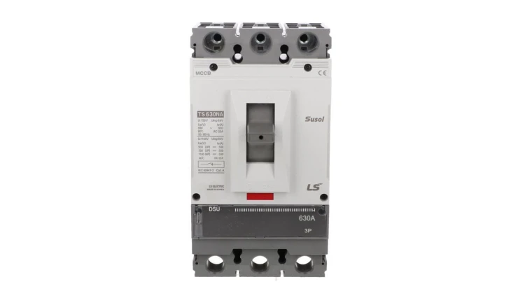 Wyłącznik kompaktowy LS Electric 3polowy, In=630A 0108004400 TS630NA DSU 630A 3P