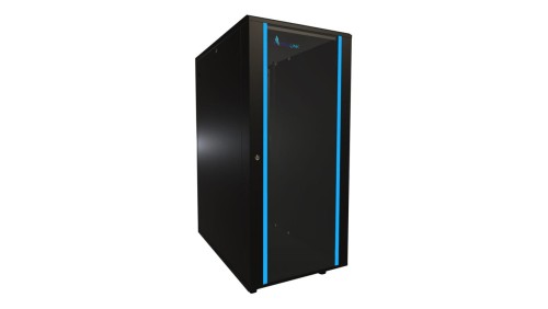 Szafa rack stojąca Extralink 27U 600x1000 Czarna