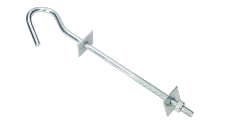 Śruba hakowa do wieszania uchwytów odciągowych 12/230mm, śruba M12 Extralink