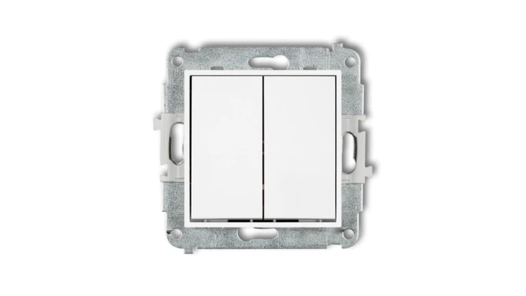 MINI Mechanizm łącznika świecznikowego biały mat 25MWP-2