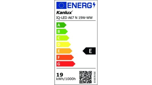 Żarówka LED E27 IQ-LED A67 N 19W-WW 2452lm 2700K barwa ciepła 3 lata Gwarancji 33746