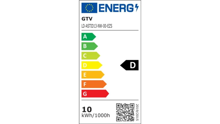Plafoniera ASTI-D13 LED microwave fi254mm 13W 1100lm 4000K AC220-240V DIM IP44 3y