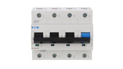 Wyłącznik nadprądowy 3P+N D 25A 25kA AC AZ-3N-D25 174529