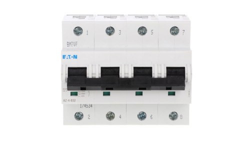 Wyłącznik nadprądowy 4P B 32A 25kA AC AZ-4-B32 174534