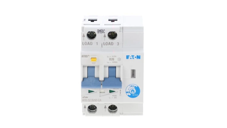 Przeciwpożarowy detektor iskrzenia AFDD 2P B 20A 0,03A typ G/A AFDD-20/2/B/003-G/A 300170