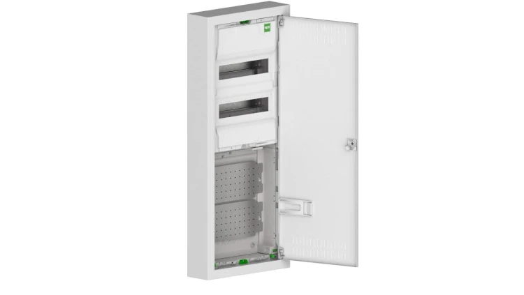 Rozdzielnica modułowa MSF TWIN RN 2x12 (N+PE) + 2X12 natynkowa multimedialna IK05 IP30 2015-20