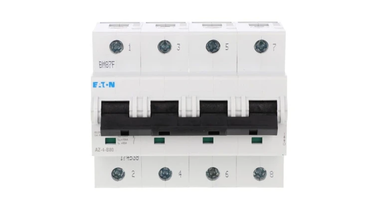 Wyłącznik nadprądowy 4P B 80A 25kA AC AZ-4-B80 174538