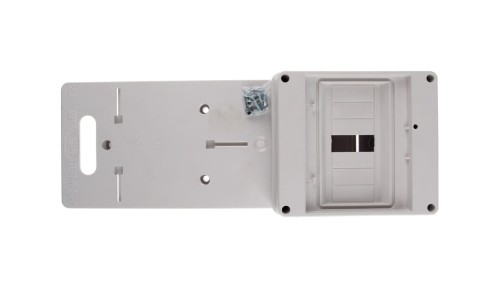 Tablica licznikowa 420x157mm 1F /S/ biała 0111-00