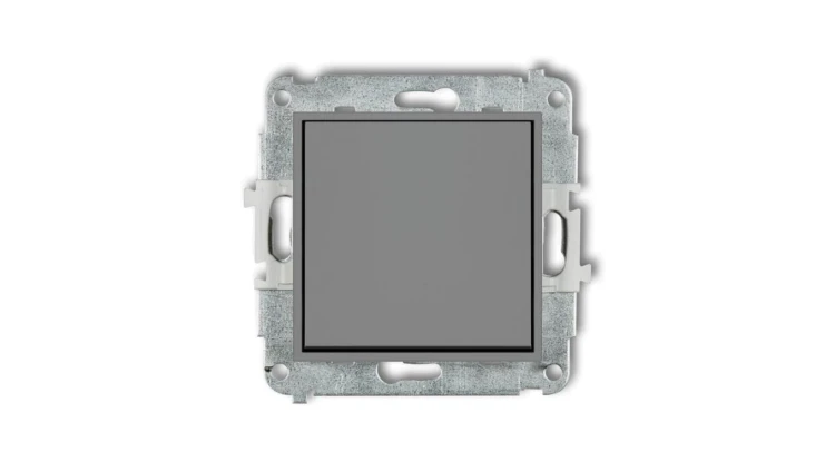 ICON Mechanizm łącznika jednobiegunowego szary mat 27IWP-1